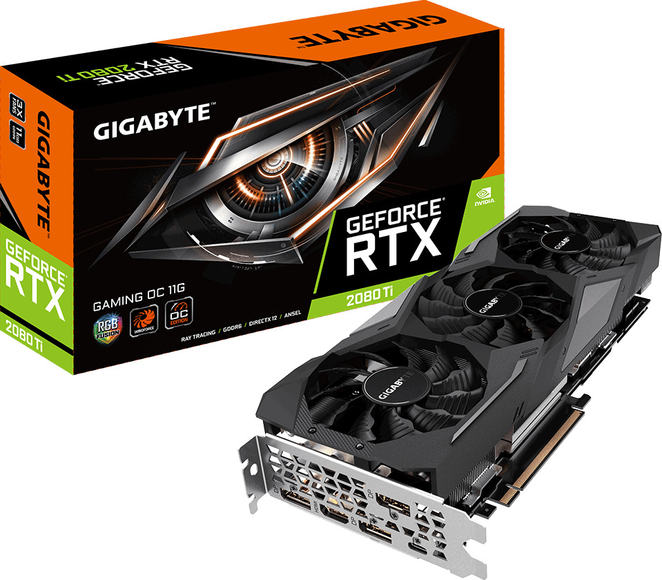 Gigabyte GeForce RTX 2080 Ti 11GB Gaming OC (GV-N208TGAMING OC-11GC)