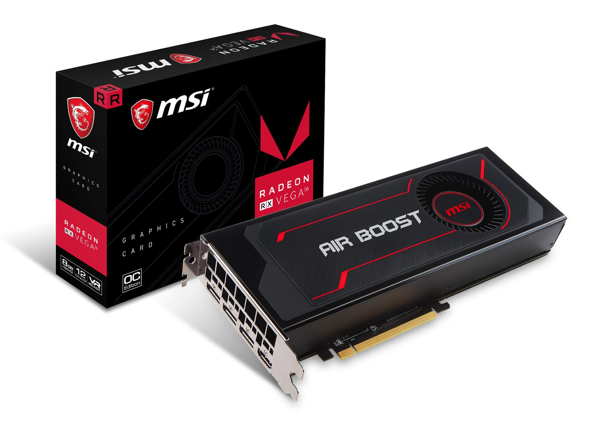 MSI Radeon RX Vega 56 Air Boost, G OC Graphics Board vd6516